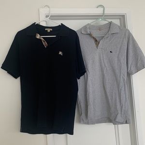 SET OF 2 Burberry Polo Sz Medium